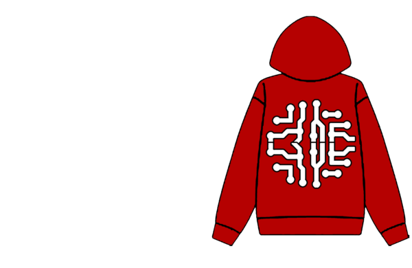 LUXYRICO Abrigo Rojo - Imagen 2