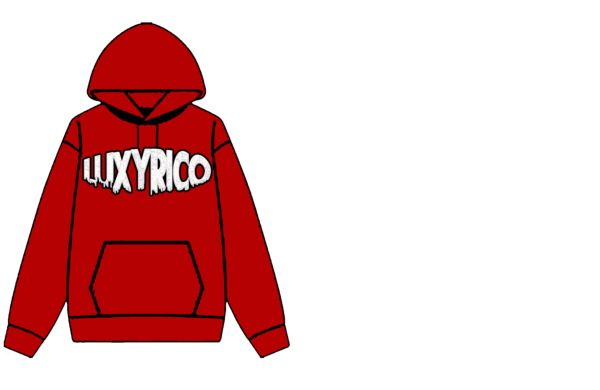 LUXYRICO Abrigo Rojo